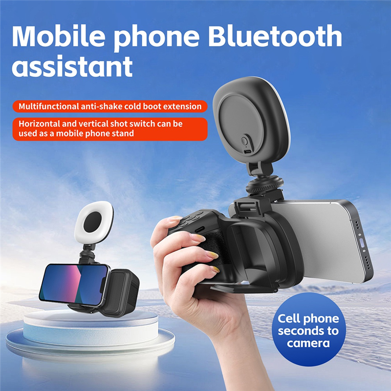 Photography Lighting Stick - ABWP-Phone Bluetooth Handheld Sefile Stick Handle