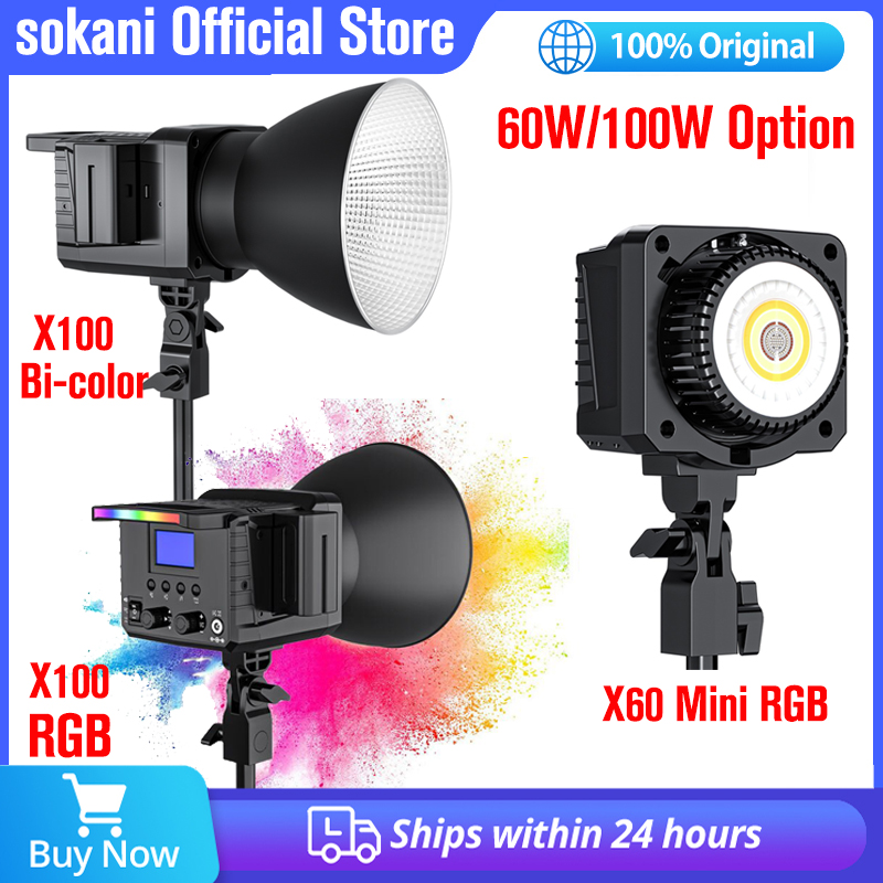 Photography Lighting Styles - Sokani X100 / X60 Mini RGB