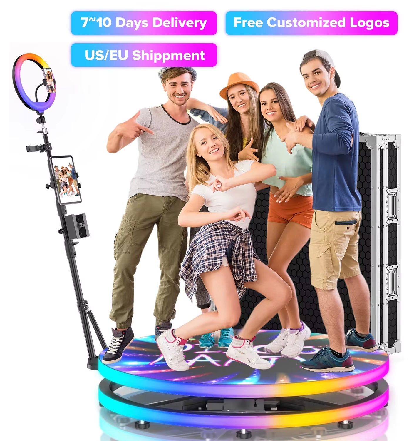 Photography Lighting App - 360 Photo Booth For Wedding Party