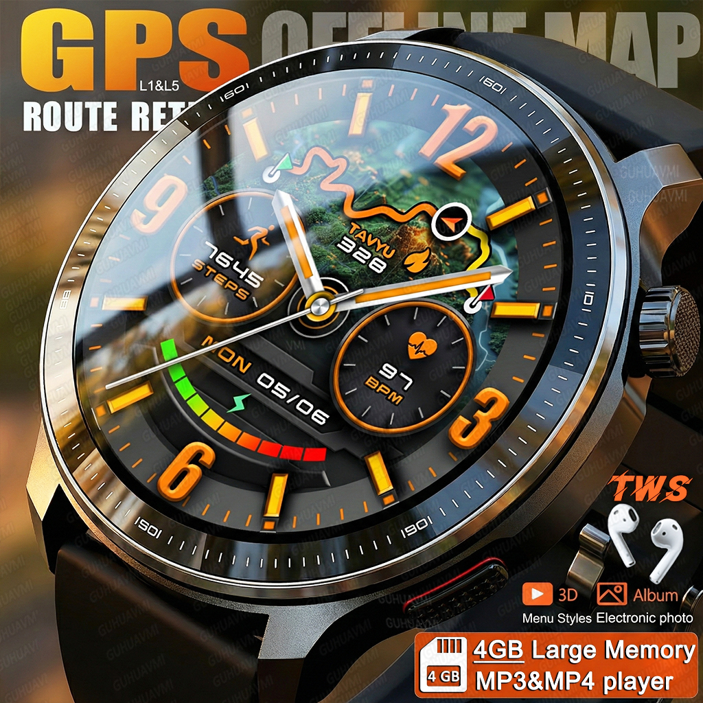 Photography Lighting Styles - New 4GB Storage Smart Watch GPS