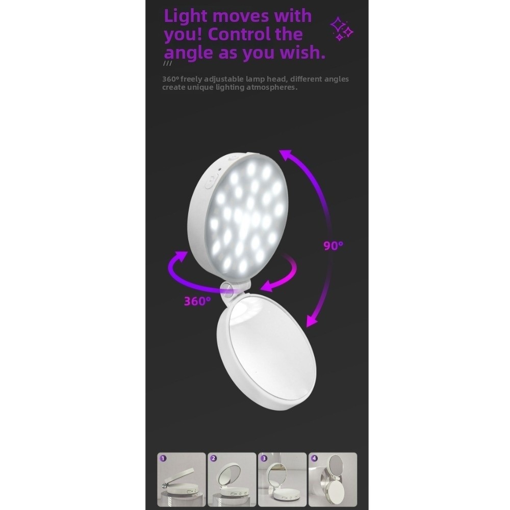 3000-6500K Portable Mini Fill  - مراجعة Photography Lighting Angles وسعره