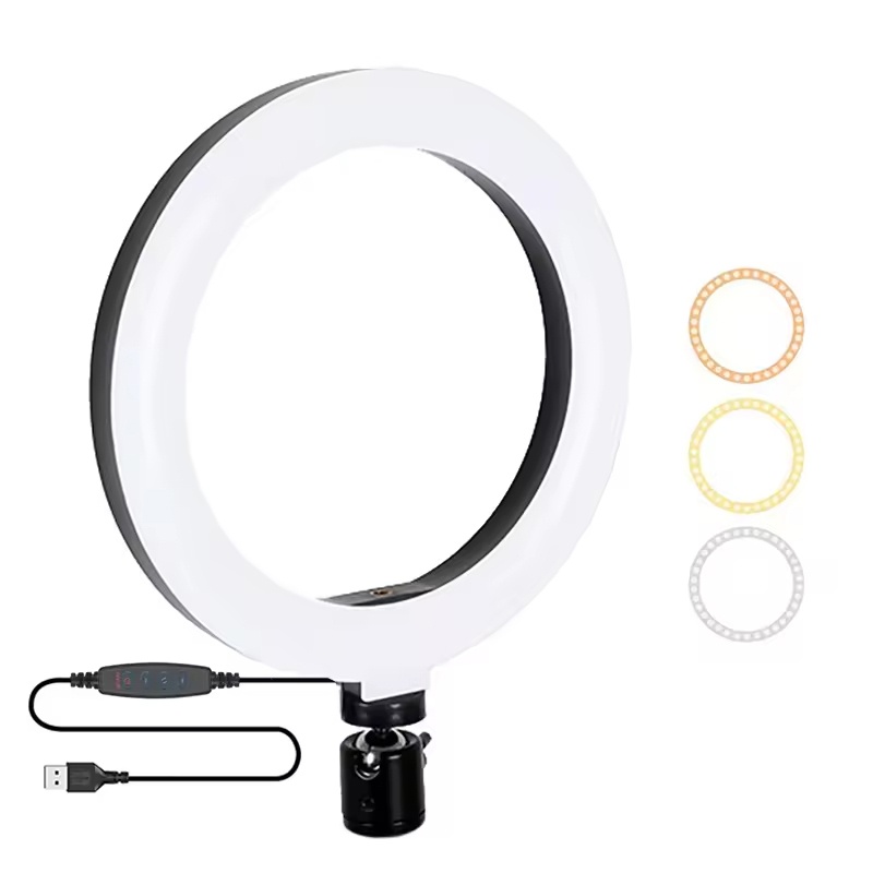 16/26/33cm Selfie Ring Light P - مراجعة Photography Lighting Stick وسعره
