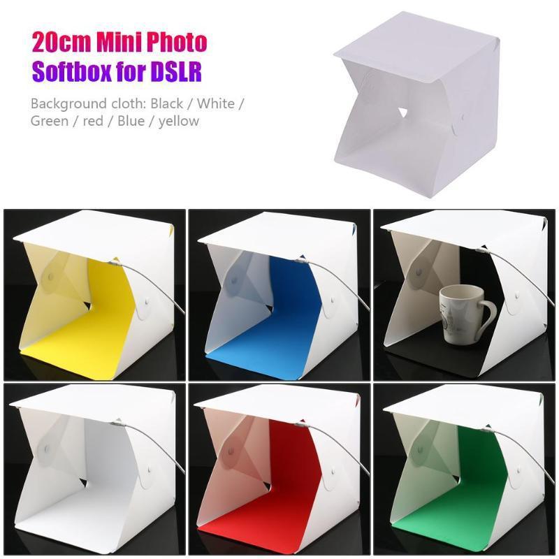 【C】Portable LED Photo Studio L - مراجعة Photography Lighting And Backdrop وسعره