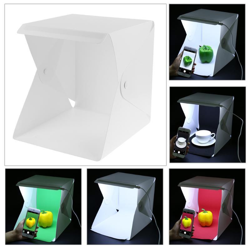 【C】Portable LED Photo Studio L - مراجعة Photography Lighting And Backdrop وسعره