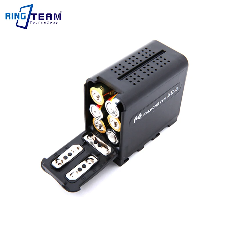 BB-6 BB6 Battery Box Case for  - مراجعة Video Light Panel Led وسعره