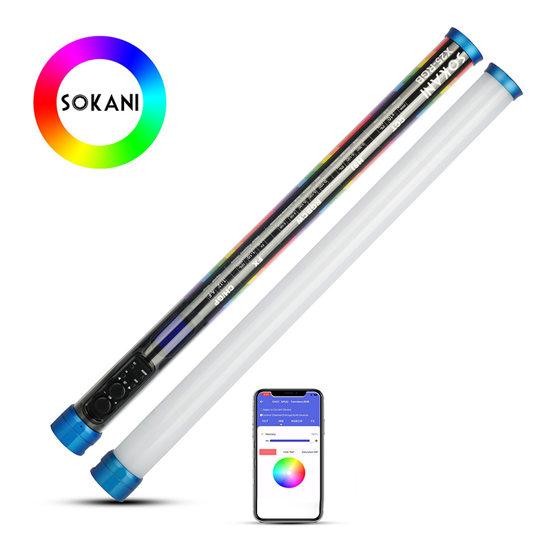 Sokani X25 RGB LED Video Light - مراجعة Photography Lighting Stick وسعره