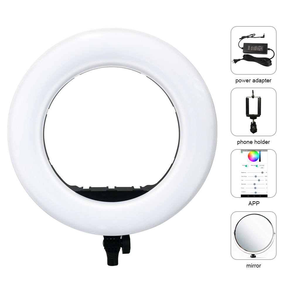 Yidoblo QS-480DII Bluetooth AP - مراجعة Photography Lighting App وسعره