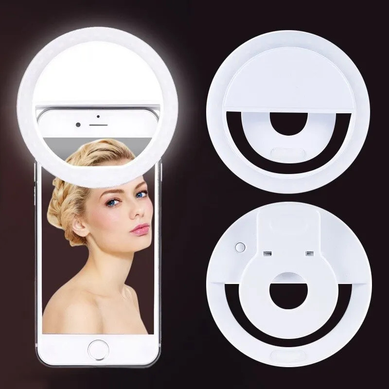 USB Rechargeable LED Selfie Ri - مراجعة Photography Lighting Stick وسعره