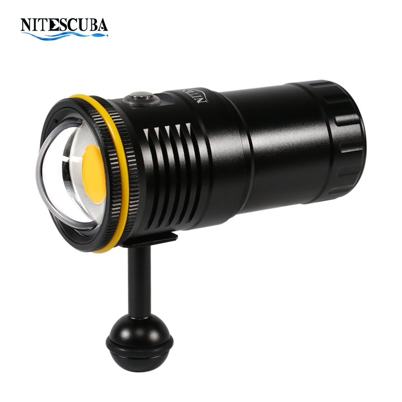 Nitescuba NSV60 LED Diving Vid - مراجعة Photography Lighting Angles وسعره
