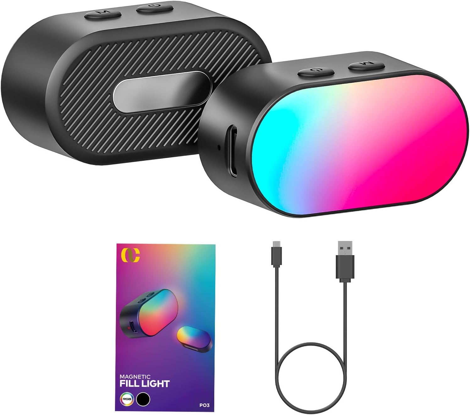 AOCHUAN Mini RGB Magnetic Fill - مراجعة Photography Lighting Styles وسعره