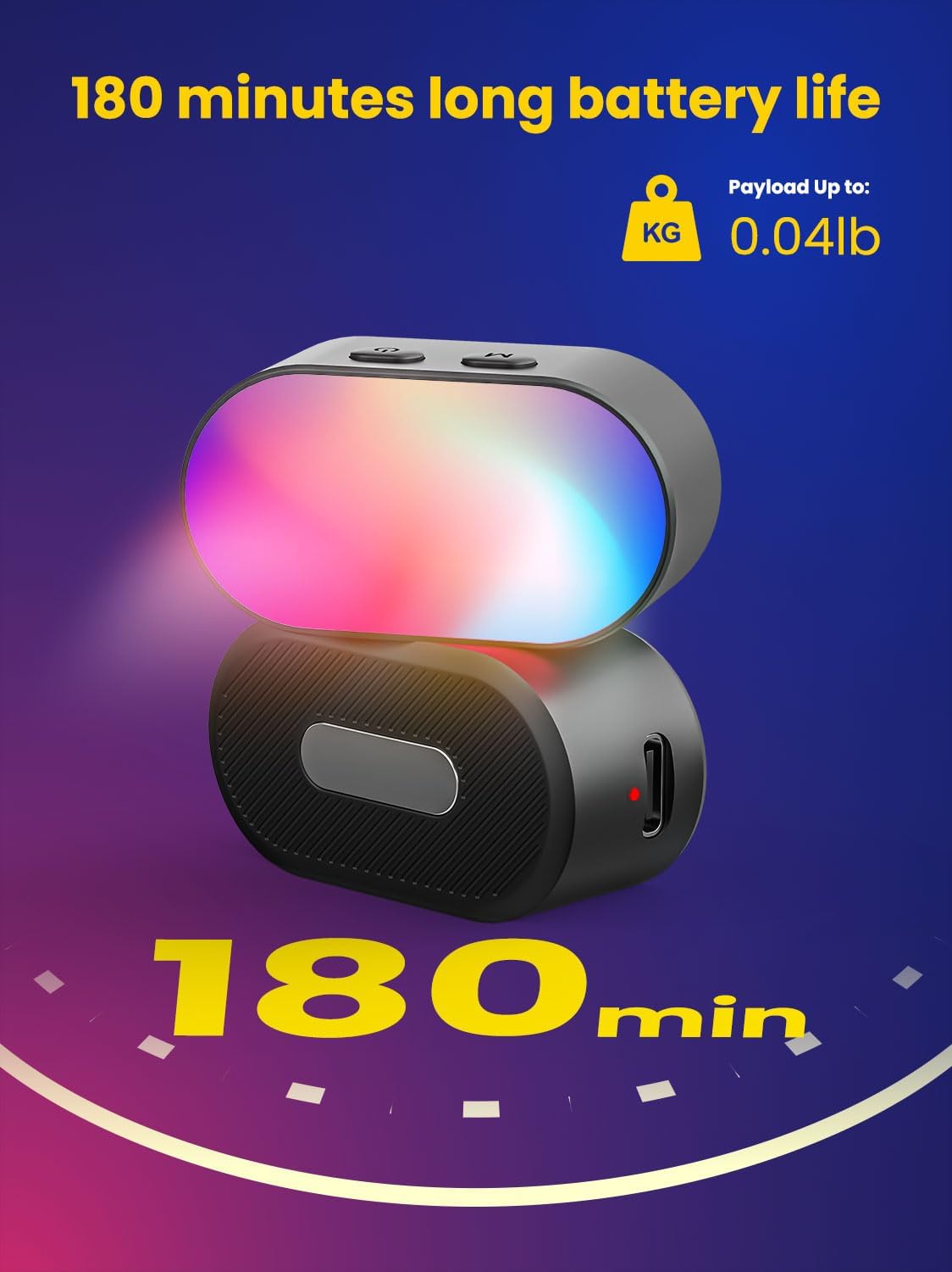 AOCHUAN Mini RGB Magnetic Fill - مراجعة Photography Lighting Styles وسعره