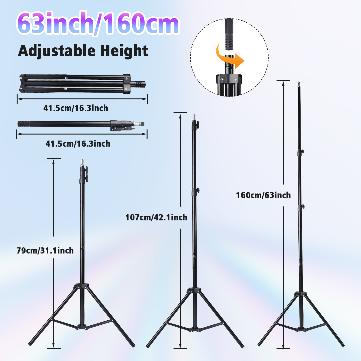 A 10 Inch Professional Selfie  - مراجعة Photography Lighting Stick وسعره