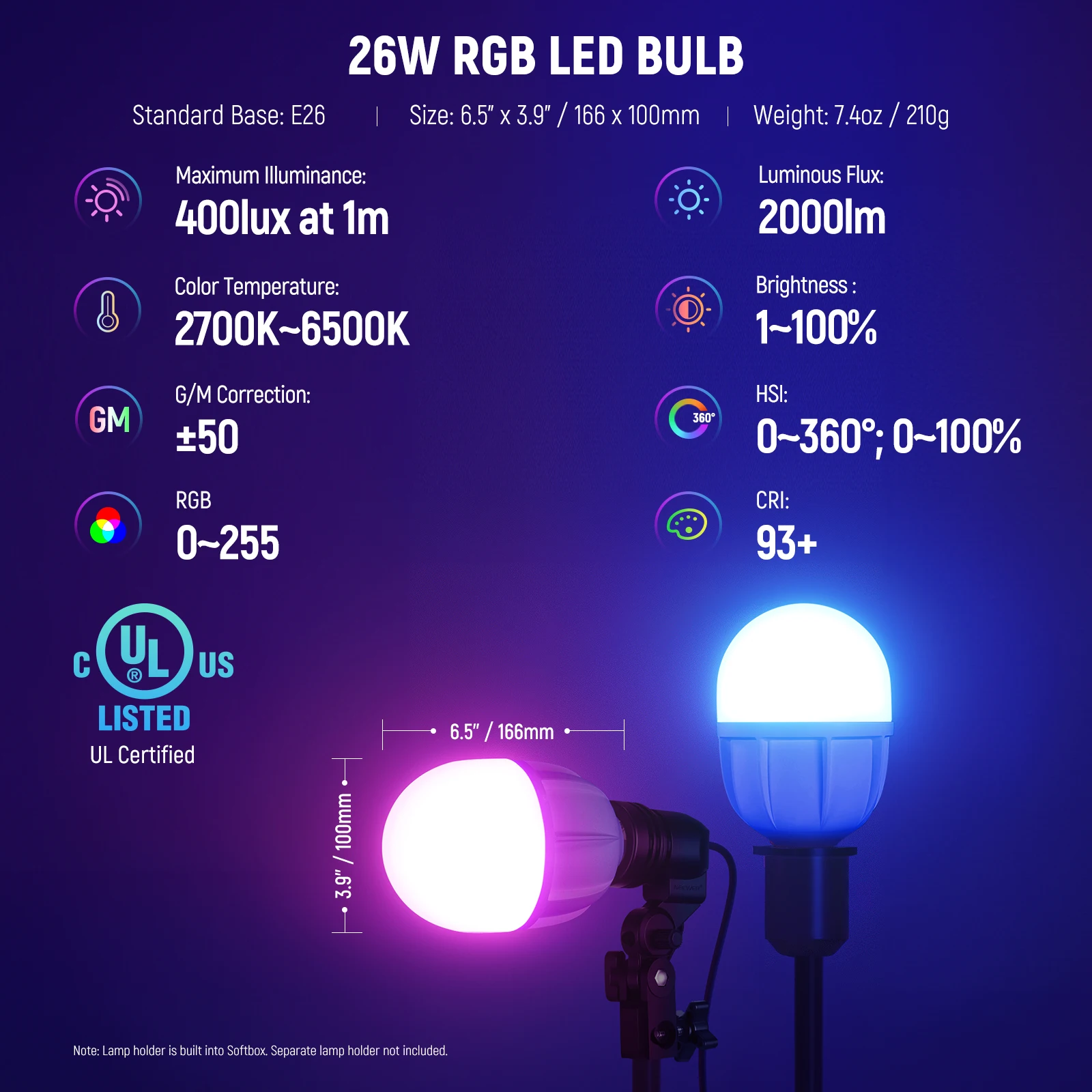 NEEWER RGB Softbox Lighting Ki - مراجعة Photography Lighting App وسعره