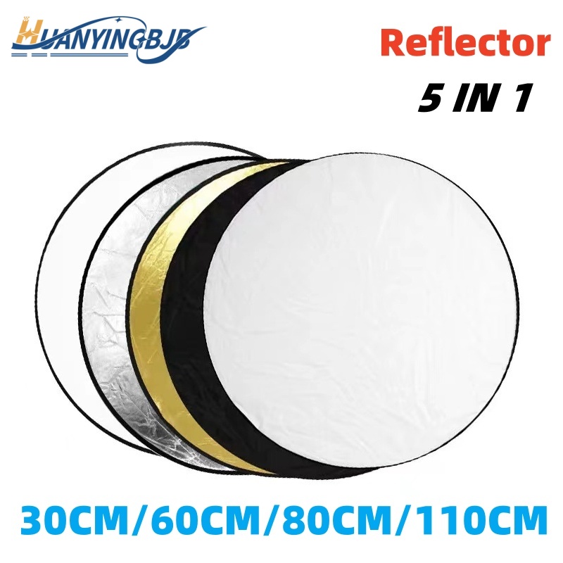 HUANYINGBJB Portable 5 in 1 Ph - مراجعة Photography Lighting Reflector وسعره