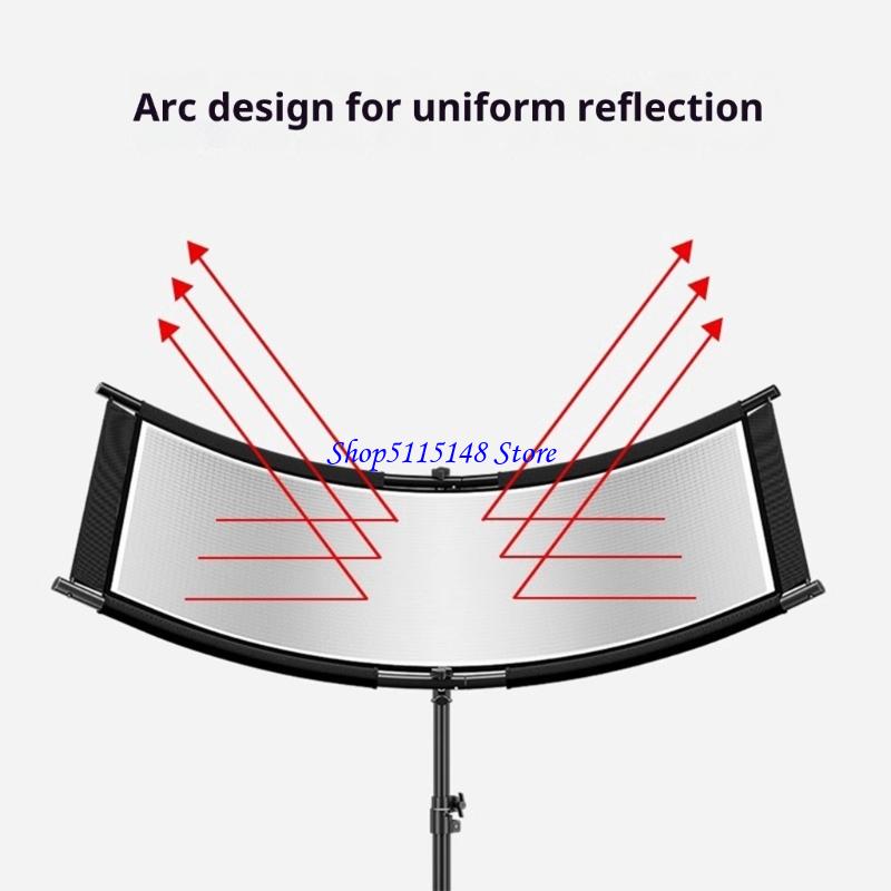 F3MA Compactly Curved Photogra - مراجعة Photography Lighting Reflector وسعره