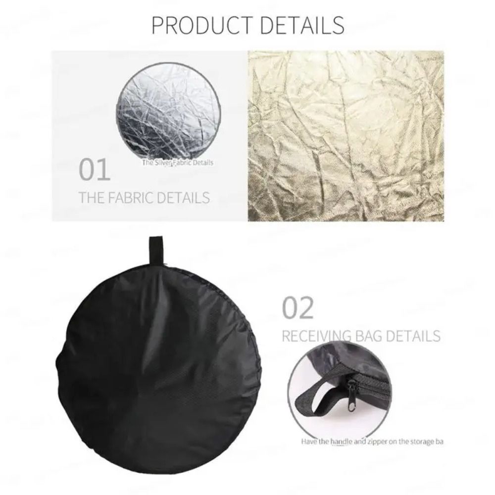 Reflector 30CM 60CM 80CM 110CM - مراجعة Photography Lighting Reflector وسعره