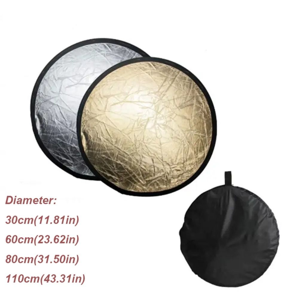 Reflector 30CM 60CM 80CM 110CM - مراجعة Photography Lighting Reflector وسعره