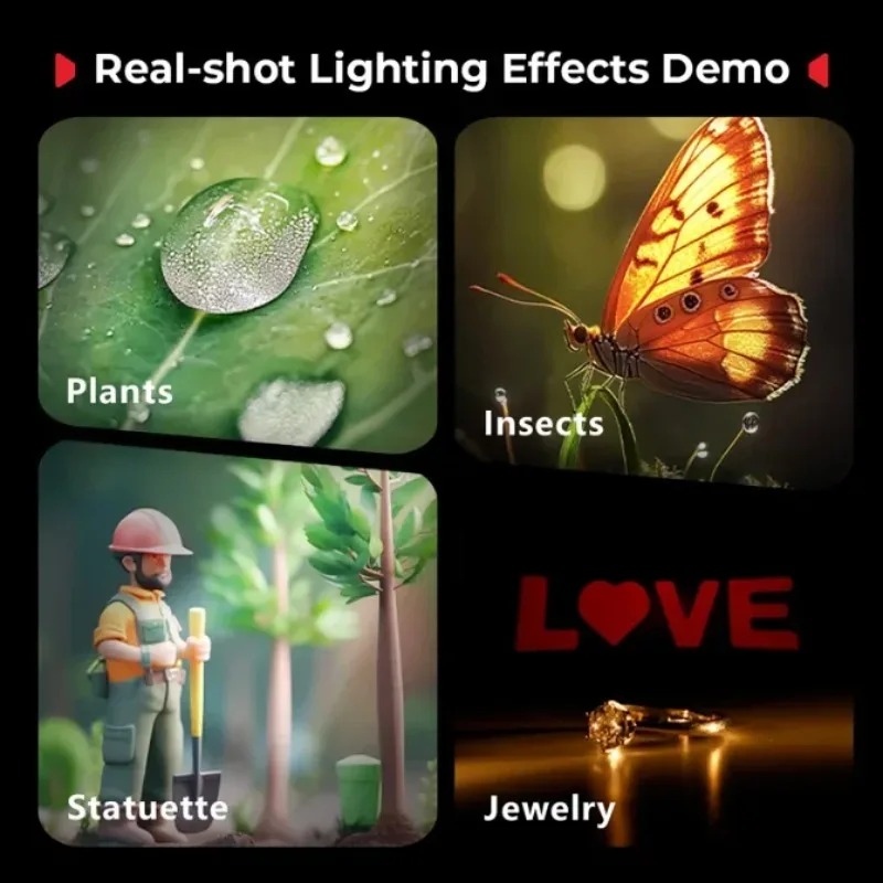 SmallRig RM 03 Macro Photograp - مراجعة Flower Photography Led Lighting Pack وسعره