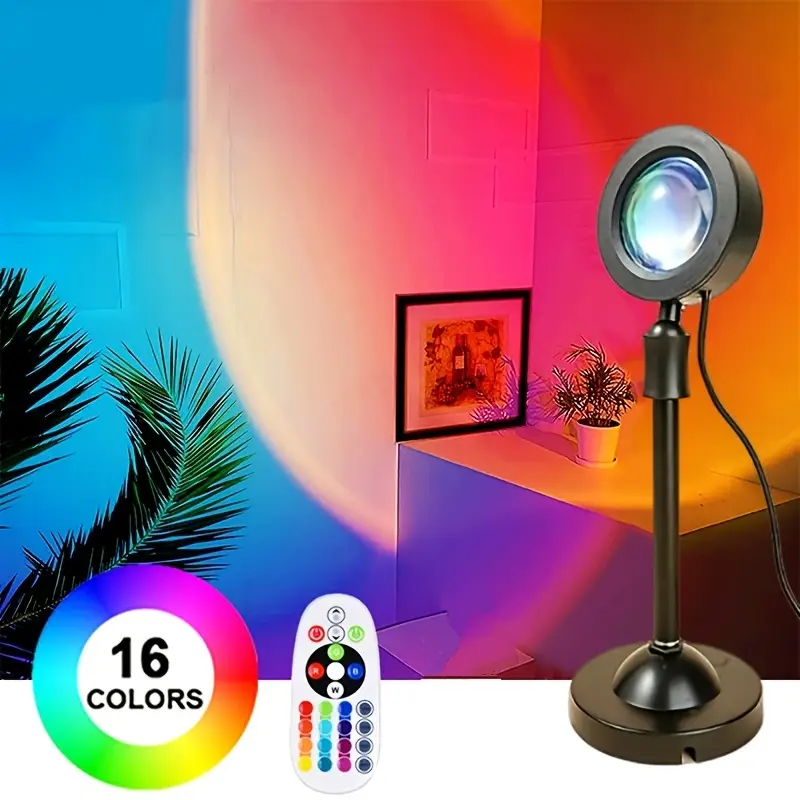Tuya Smart Sunset Projector La - مراجعة Photography Lighting App وسعره