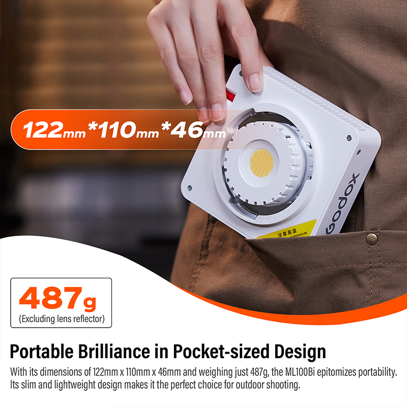 Godox ML100Bi/ML100R Bi-Color  - مراجعة Photography Lighting App وسعره
