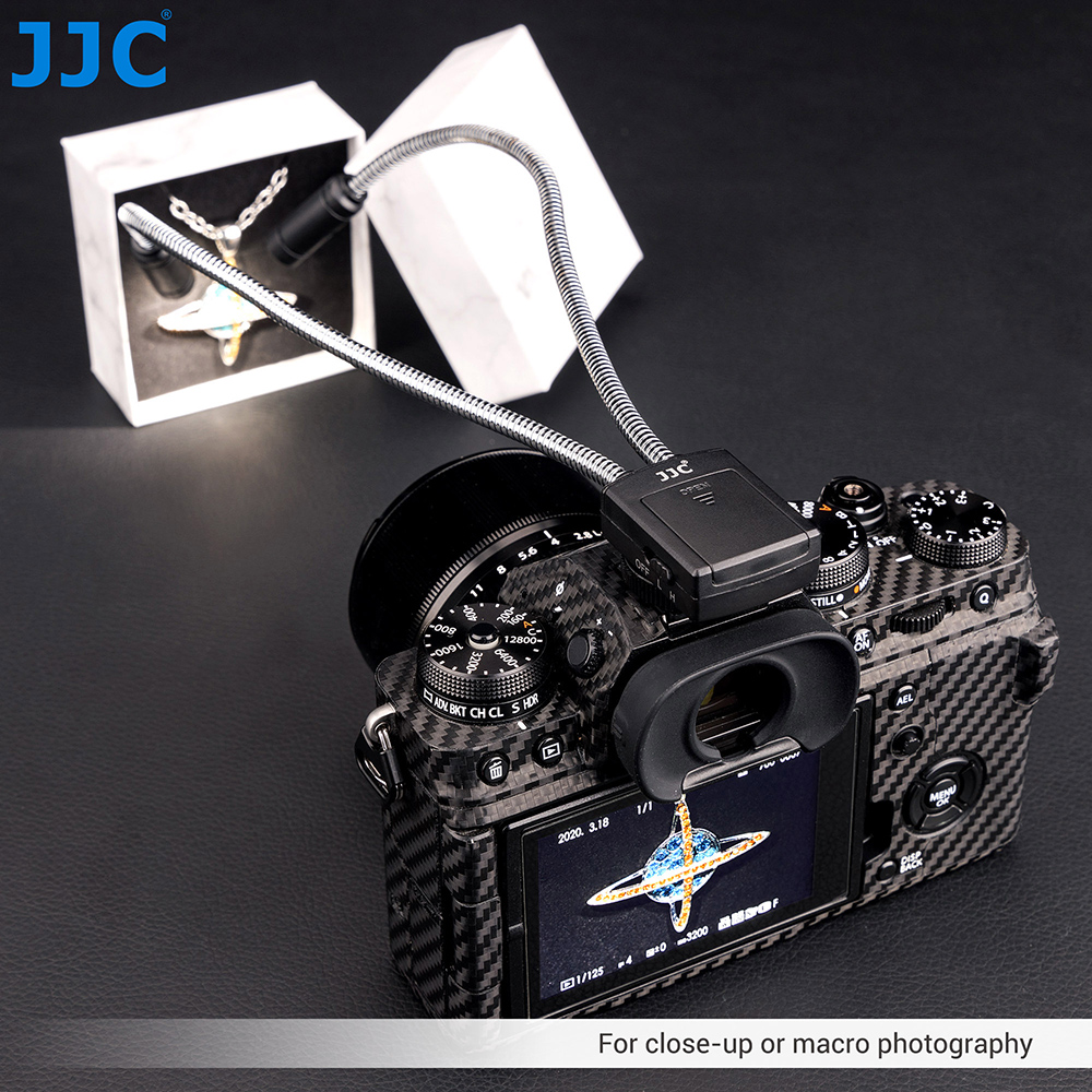 JJC Macro LED Arm Lamp Flash L - مراجعة Flower Photography Led Lighting Pack وسعره
