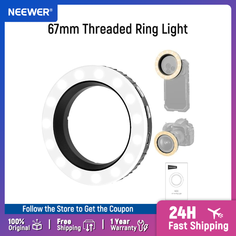 NEEWER Basics 67mm Threaded Ri - مراجعة Photography Lighting Stick وسعره