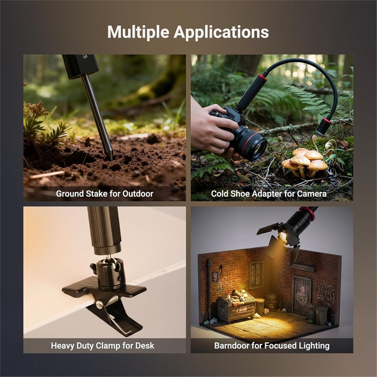 M05K LED Light for Macro Photo - مراجعة Photography Lighting Angles وسعره