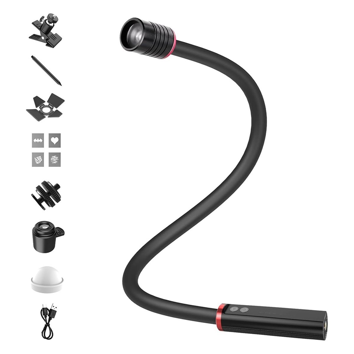 M05K LED Light for Macro Photo - مراجعة Photography Lighting Angles وسعره