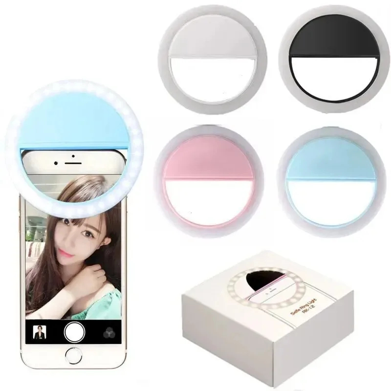 Clip-On LED Selfie Ring Light, - مراجعة Photography Lighting Stick وسعره