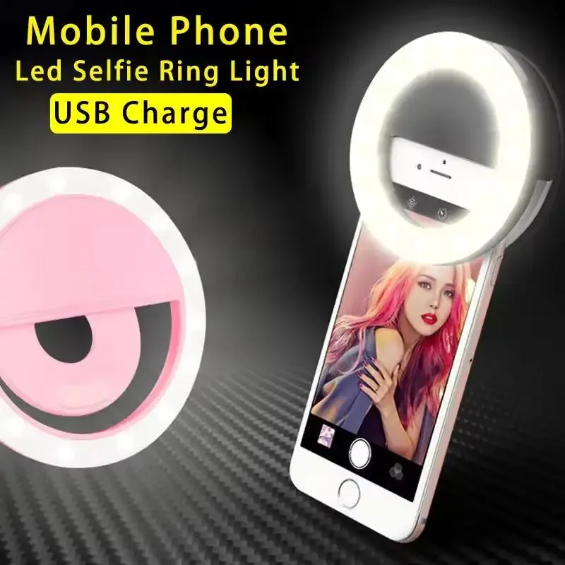 Clip-On LED Selfie Ring Light, - مراجعة Photography Lighting Stick وسعره