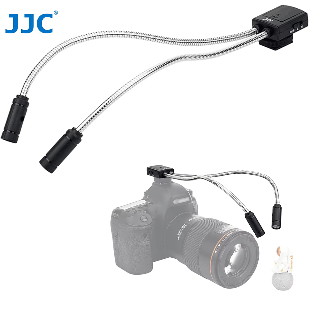 JJC LED Macro Arm Light Photo  - مراجعة Flower Photography Led Lighting Pack وسعره