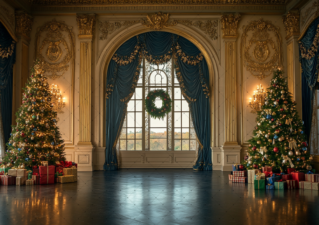 Royal Golden Hall Arch Window  - مراجعة Portrait Photography With Lighting وسعره