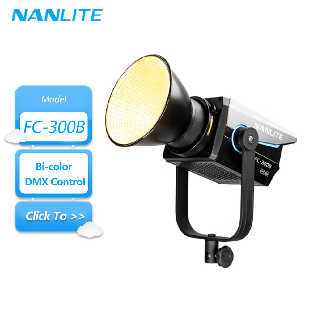 Nanlite FC-300B 2700K to 6500K - مراجعة Photography Lighting Angles وسعره