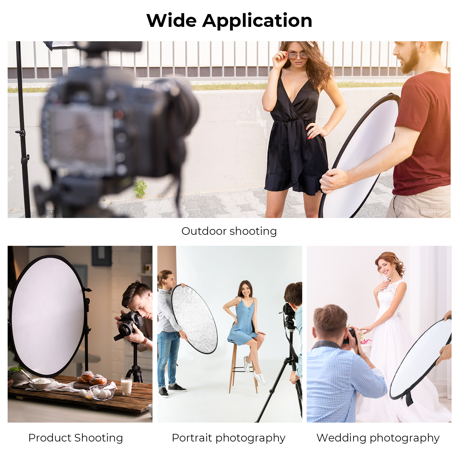 K&F CONCEPT 56/80/110cm 5-in-1 - مراجعة Photography Lighting Reflector وسعره