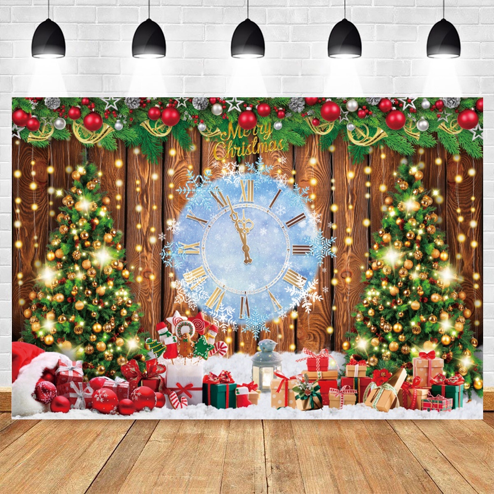 Winter Christmas Photography B - مراجعة Photography Lighting And Backdrop وسعره