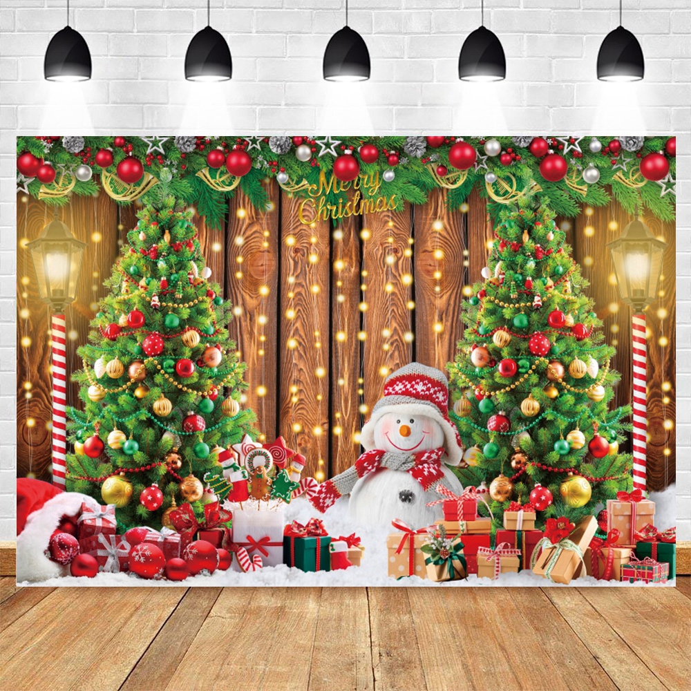 Winter Christmas Photography B - مراجعة Photography Lighting And Backdrop وسعره