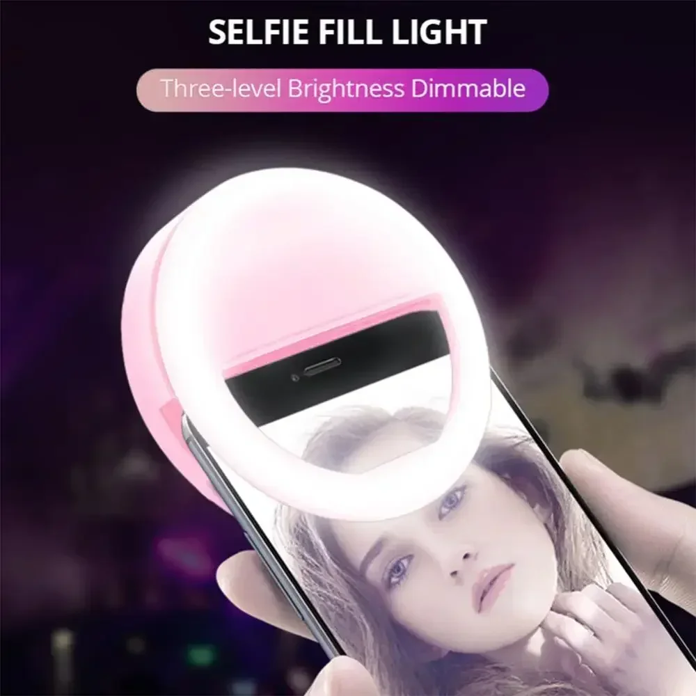 LED Selfie Ring Light Mobile P - مراجعة Photography Lighting Stick وسعره