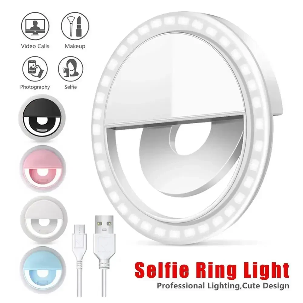 LED Selfie Ring Light Mobile P - مراجعة Photography Lighting Stick وسعره