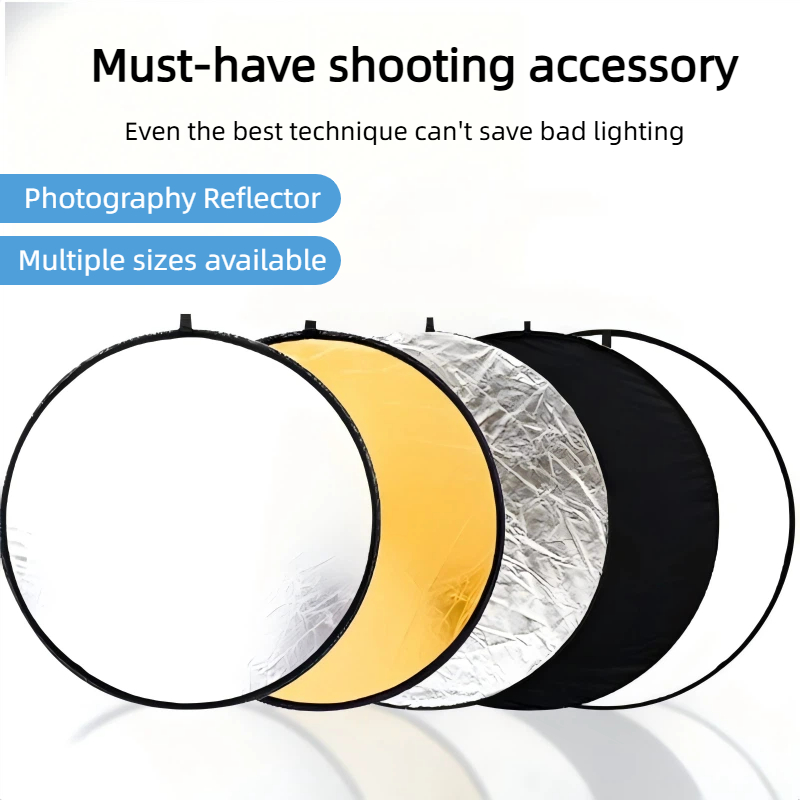 2-in-1 Dual Sided Gold Silver  - مراجعة Portrait Photography With Lighting وسعره