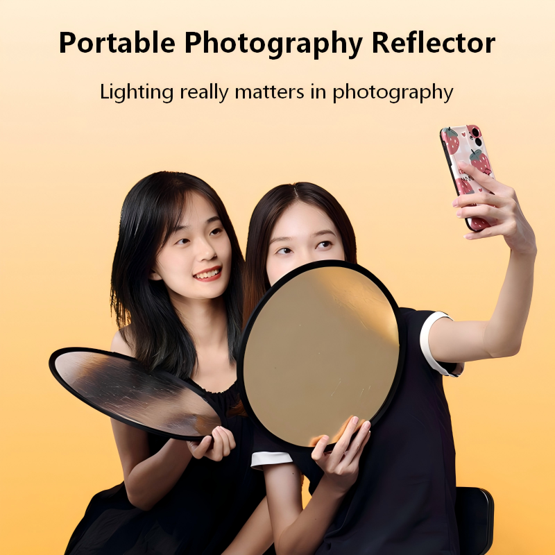 2-in-1 Dual Sided Gold Silver  - مراجعة Portrait Photography With Lighting وسعره