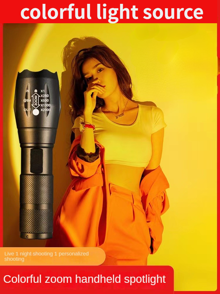LED photography flashlight rgb - مراجعة Portrait Photography With Lighting وسعره