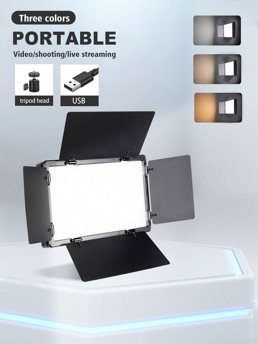 10 Inch LED Studio Spotlight W - مراجعة Photography Lighting For Studio وسعره