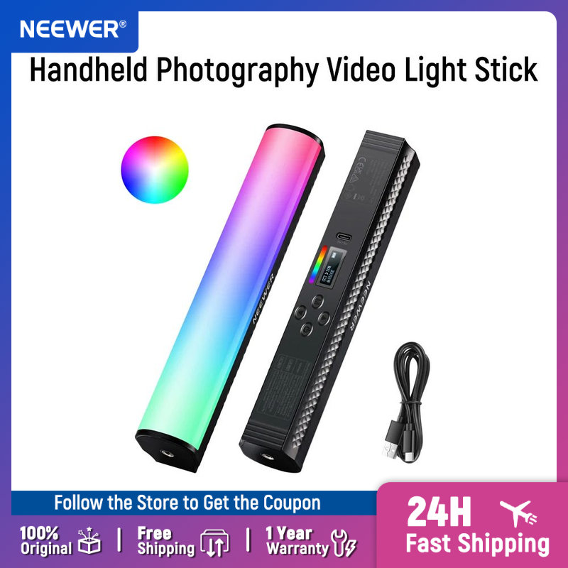 NEEWER RGB Light Wand with APP - مراجعة Photography Lighting App وسعره