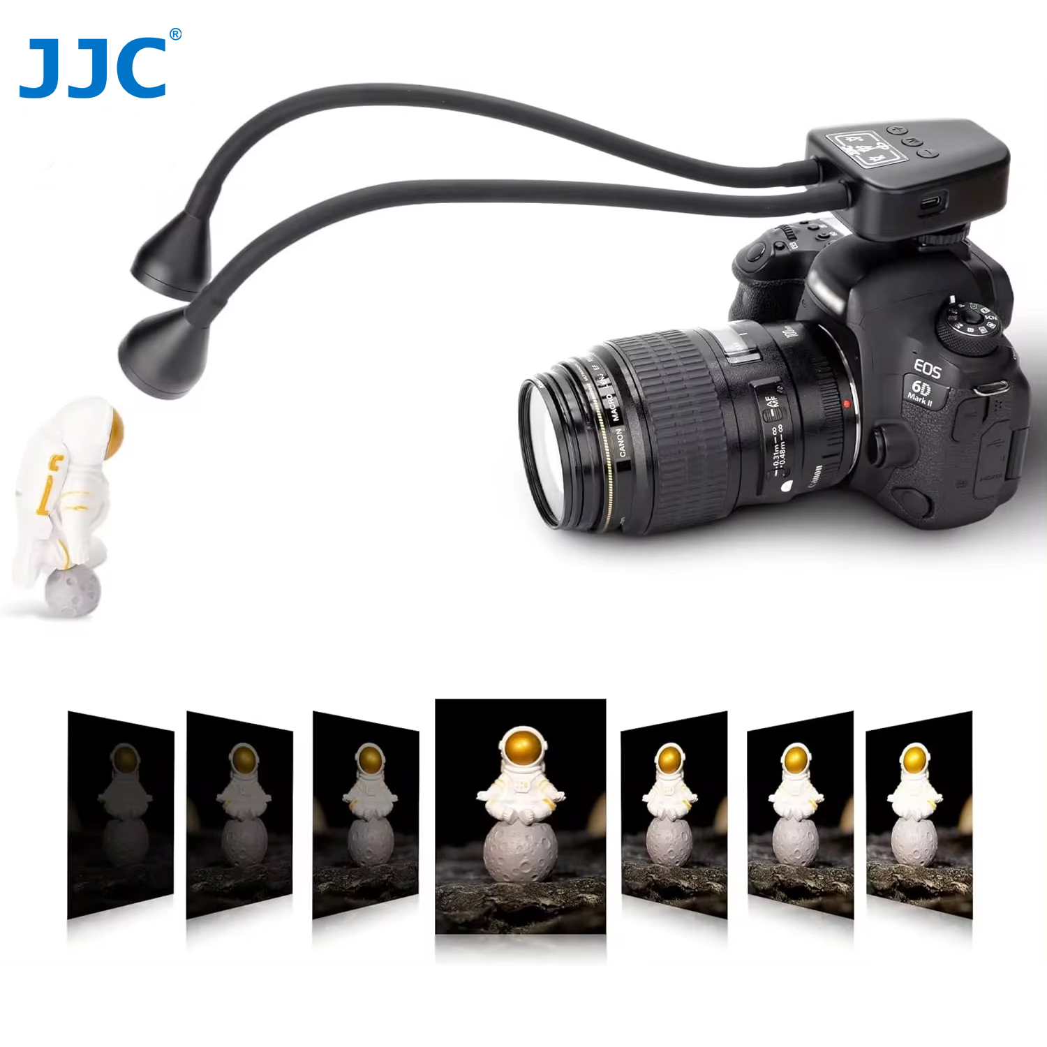 JJC LED Macro Arm Light with 1 - مراجعة Flower Photography Led Lighting Pack وسعره