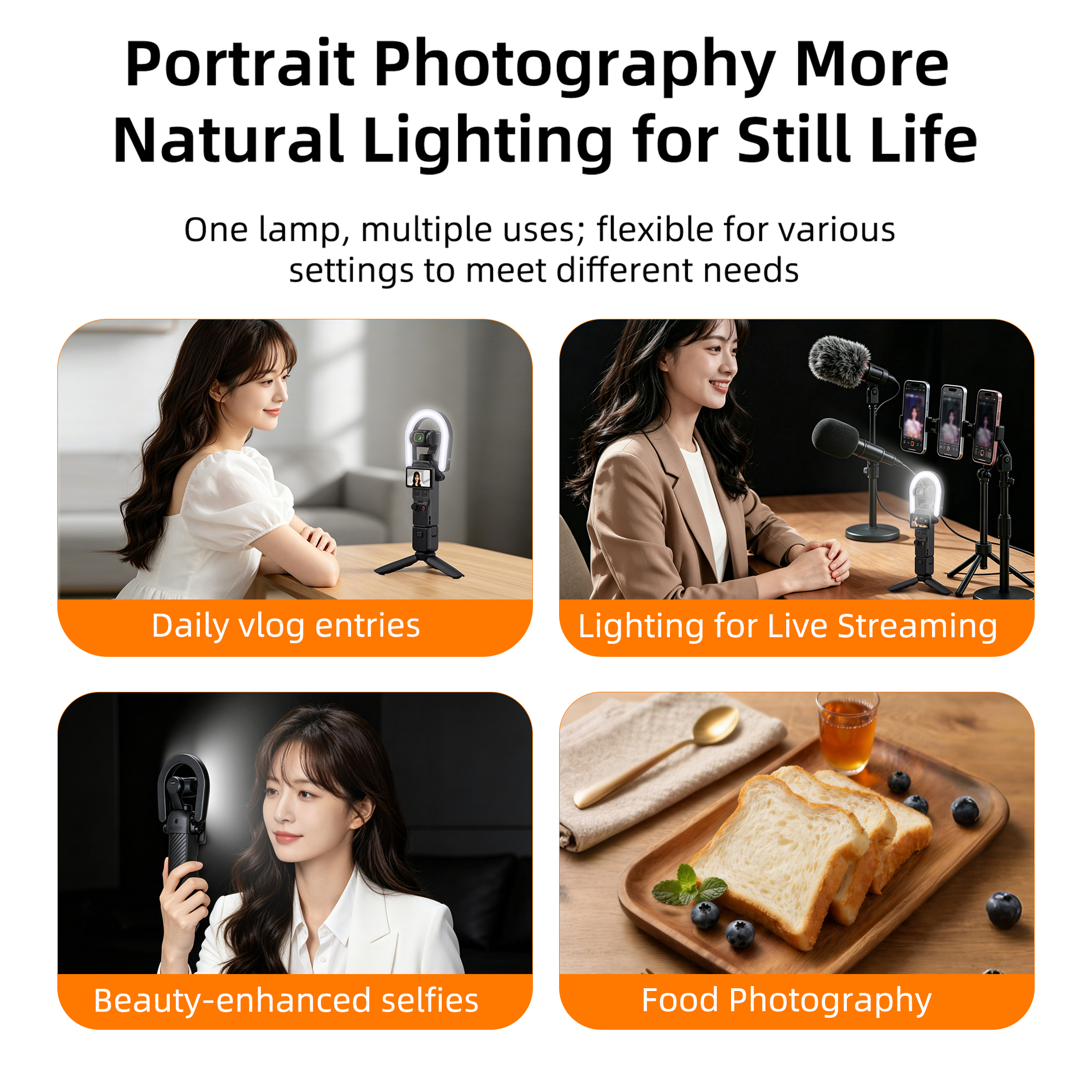 Ring Fill Light for DJI Osmo P - مراجعة Photography Lighting Angles وسعره