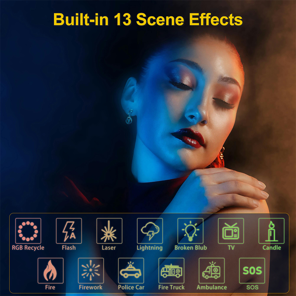 Pocket Tofu RGB Fill Light Por - مراجعة Video Light Panel Led وسعره