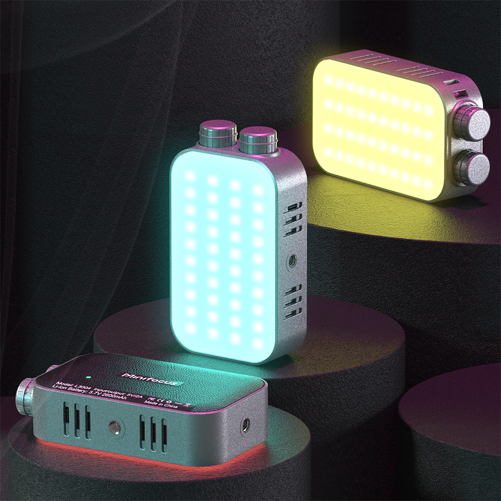 Pocket Tofu RGB Fill Light Por - مراجعة Video Light Panel Led وسعره