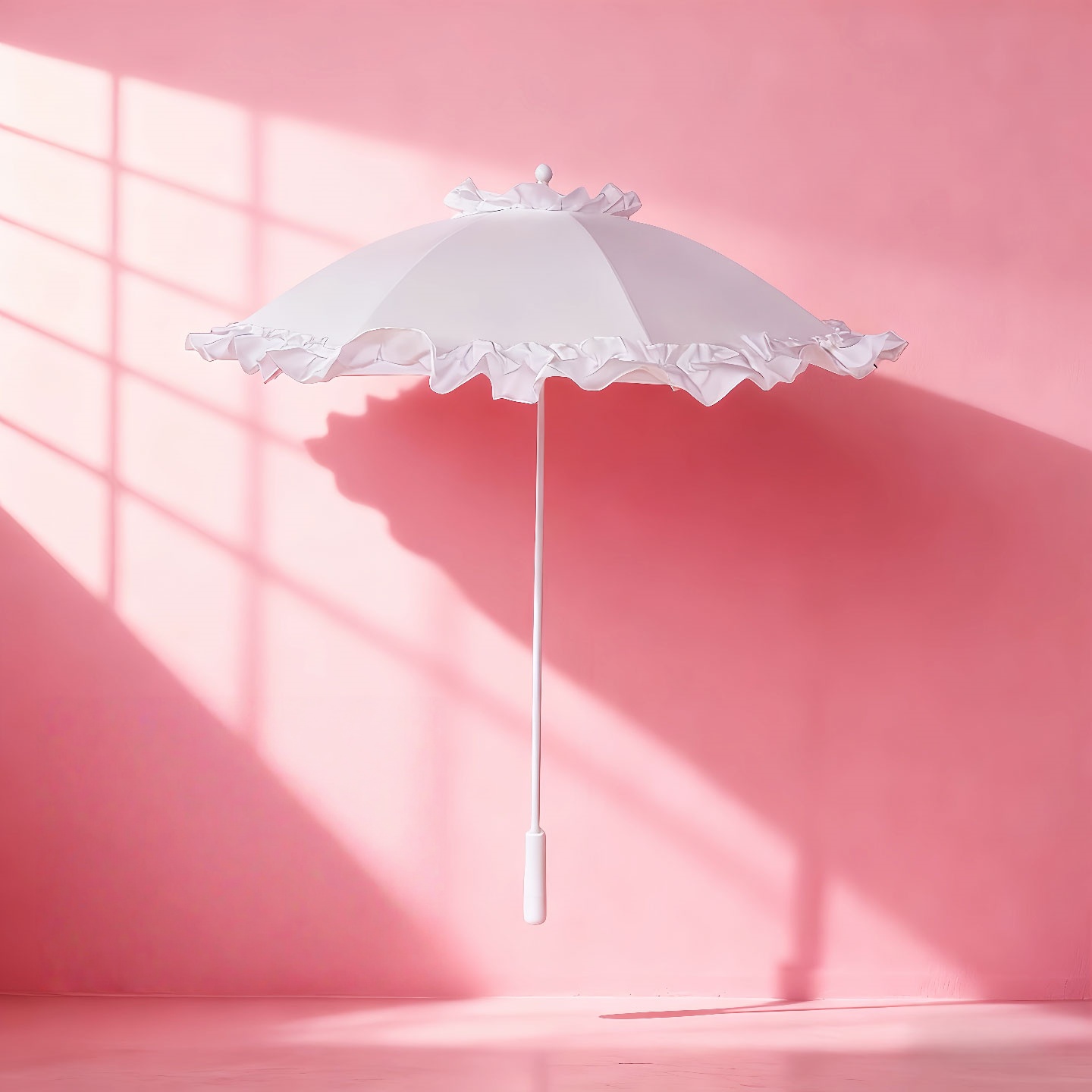 1pc Striped pink umbrella germ - مراجعة Diy Photography Lighting Umbrella وسعره