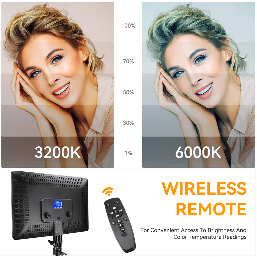 14inch 10inch LED Video Light  - مراجعة Video Light Panel Led وسعره