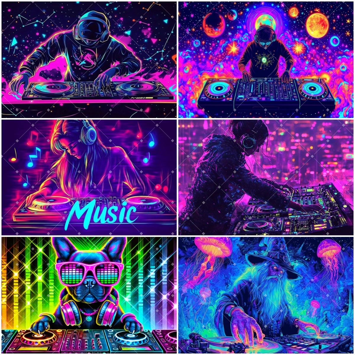 Hip Hop Music DJ Party Decorat - مراجعة Photography Lighting And Backdrop وسعره